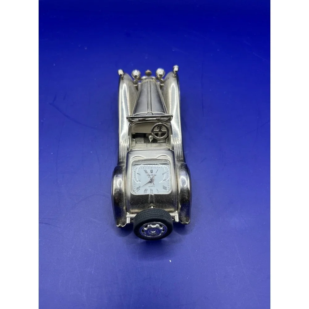 Vintage Car Desk Clock Retro Auto Collectible Classic Quartz Model Gift 4
